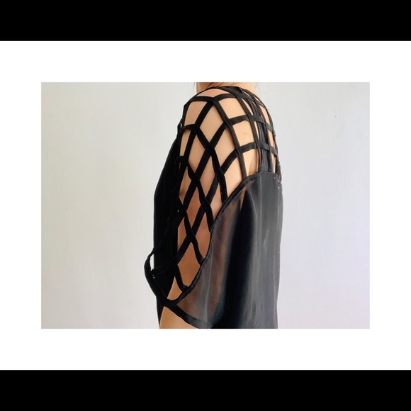 Sheer black Swim Cover-up -add to any bundle Free! - Picture 5 of 8